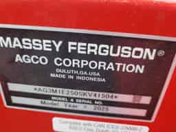 MF 1E.25H Compact Tractor