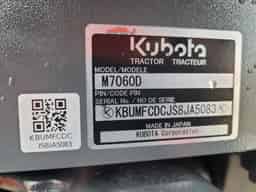 2025 Kubota M7060HDC12 tractor with LA1154 loader for sale in Cashton WI at Portland Implement