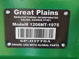 Great Plains 1206NT no-till grain drill for sale in Cashton WI at Portland Implement