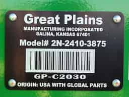 Great Plains 2N-2410-3875 no-till grain drill for sale in Cashton WI at Portland Implement