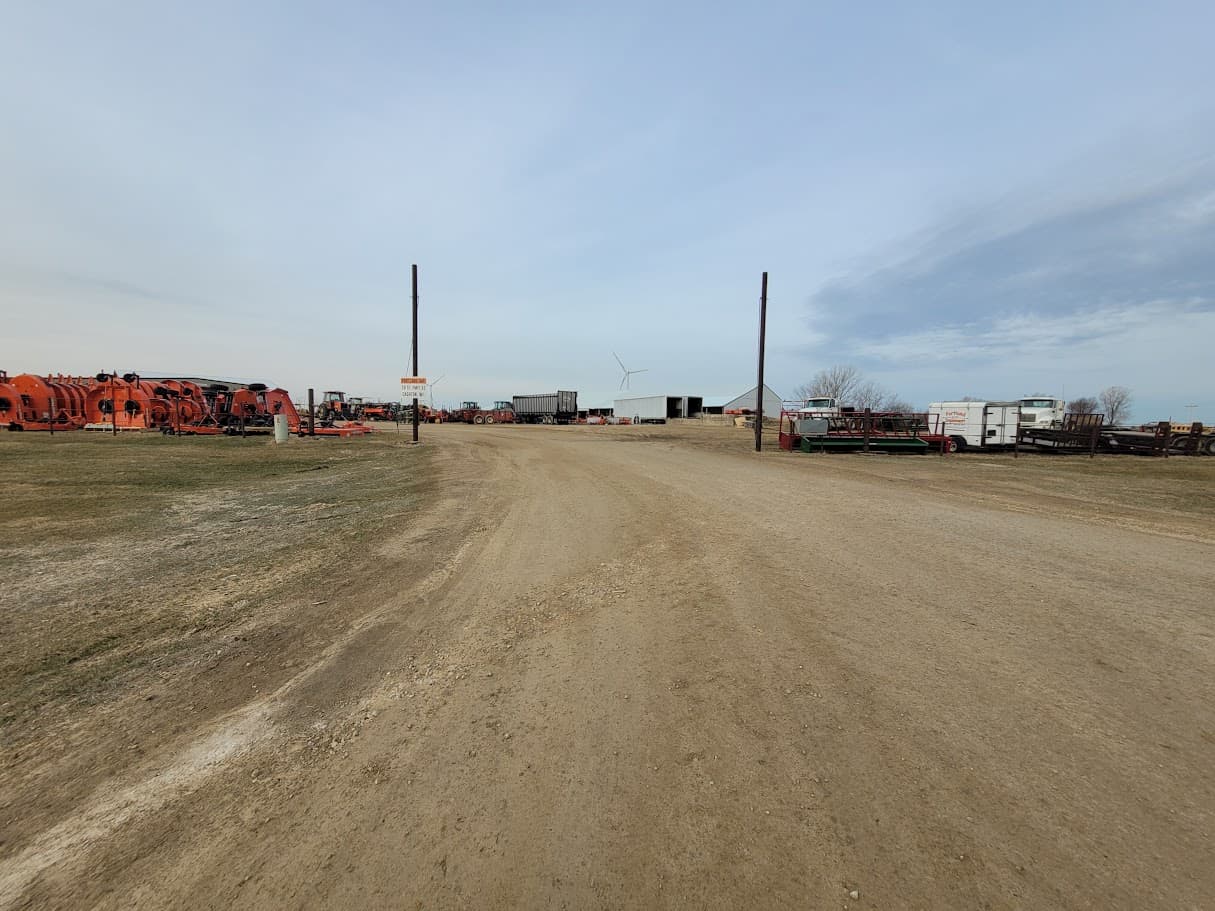 Portland Implement truck entrance off Hwy 33.
