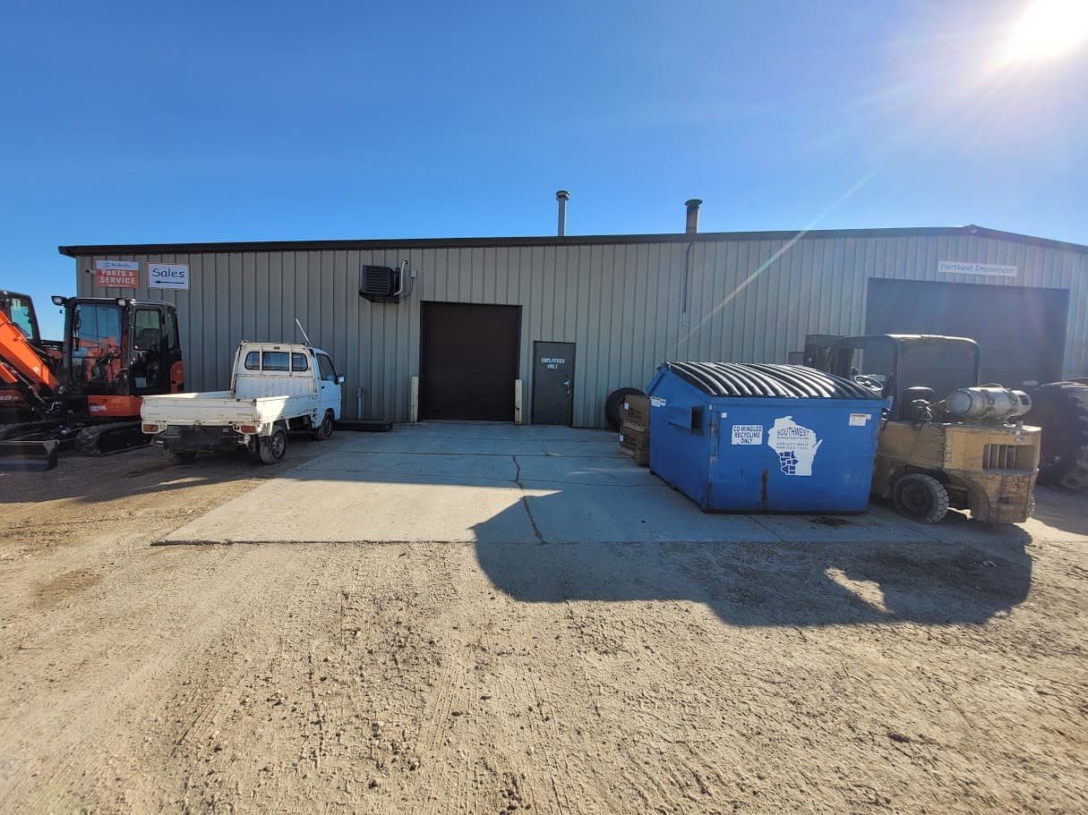 Box truck delivery area.