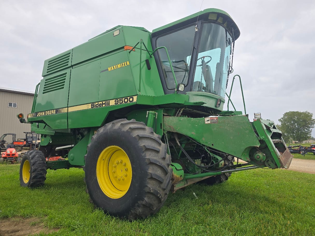 John Deere Sidehill 9500