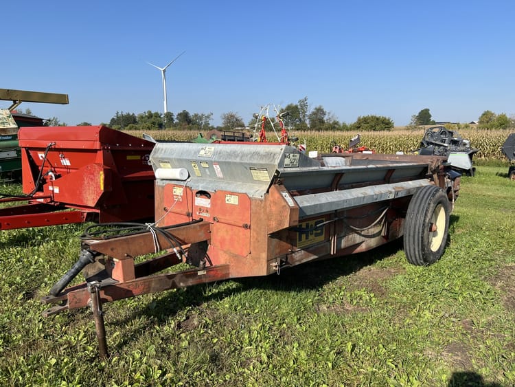 1986 H&S 270 MANURE SPREADER