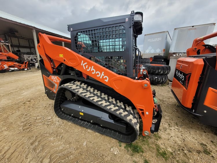 Kubota SVL75-3HWCC compact track loader for sale in Cashton WI at Portland Implement