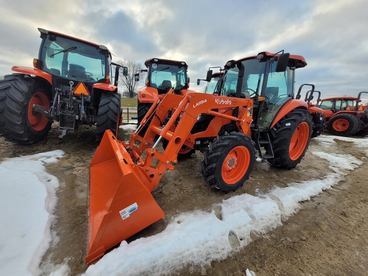 2025 Kubota M7060HDC12 tractor with LA1154 loader for sale in Cashton WI at Portland Implement