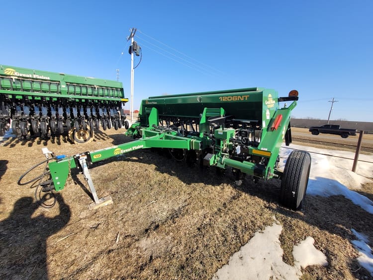 Great Plains 1206NT no-till grain drill for sale in Cashton WI at Portland Implement